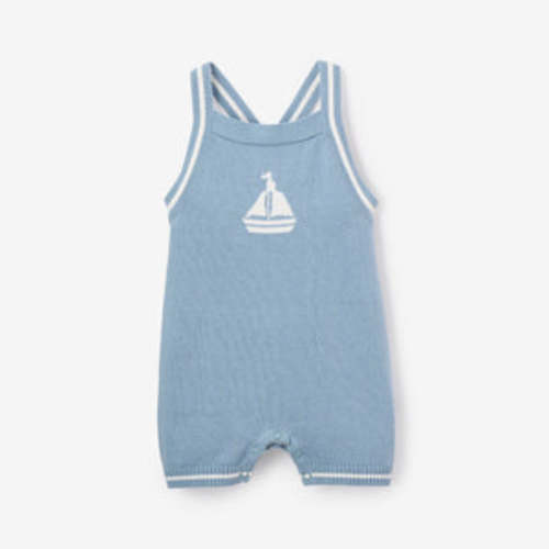 Nautical Knit Overall – Elegant Baby
