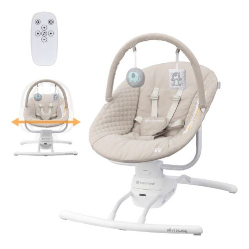 Baby Trend Sit N Sway Portable Baby Swing - Dash Tan