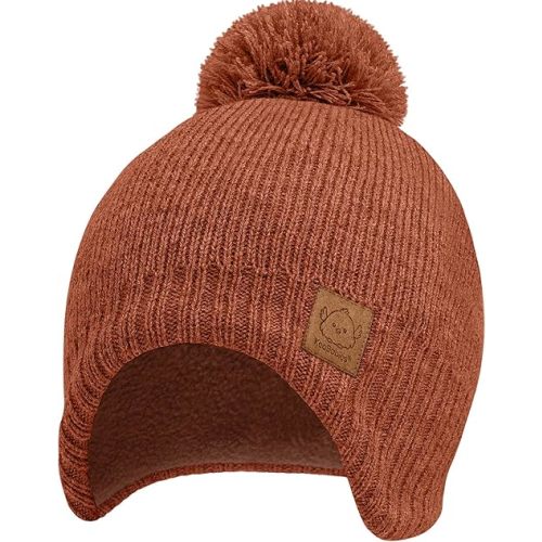 Baby Beanie 6-36mo unisex (Clay Color) Winter hat