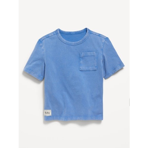 Oversized Short-Sleeve Pocket T-Shirt for Toddler Boys | Old Navy