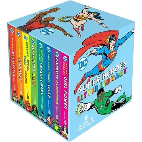 Baby-3 Yrs; DC Super Heroes Little Library