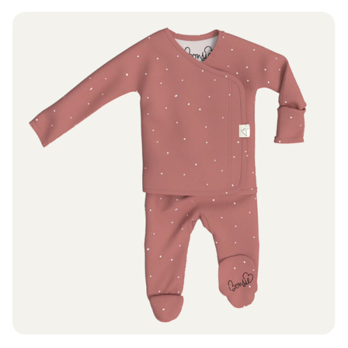 Footie - Dottie – Bonsie Skin to Skin Babywear