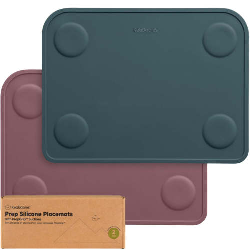 2-Pack Prep Silicone Placemats (Rocky) Rocky / 12 x 9