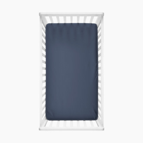 Goumi Kids x Babylist Bamboo & Organic Cotton Crib Sheet - Indigo, O/S