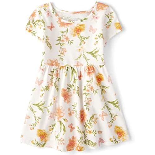 The Children's Place,and Toddler Girls Short Sleeve Fashion Dress