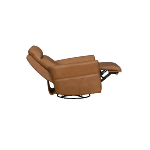 Remmington Vintage Caramel Power Swivel Glider Recliner