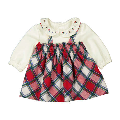 Baby Girl- Plaid Holiday Dress – Lele + Lane