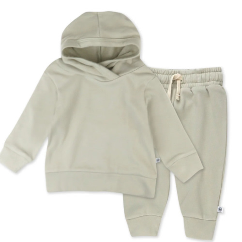 2-Piece Light Weight Hoodie & Sweatpant Set | Honest Baby Clothing