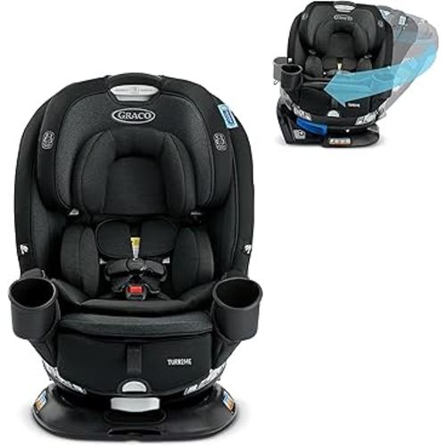 Amazon.com: Graco Turn2Me 3-in-1 Car Seat with Rotating Feature, Highback Booster, for Newborn to Toddler up to 100lbs, in Manchester