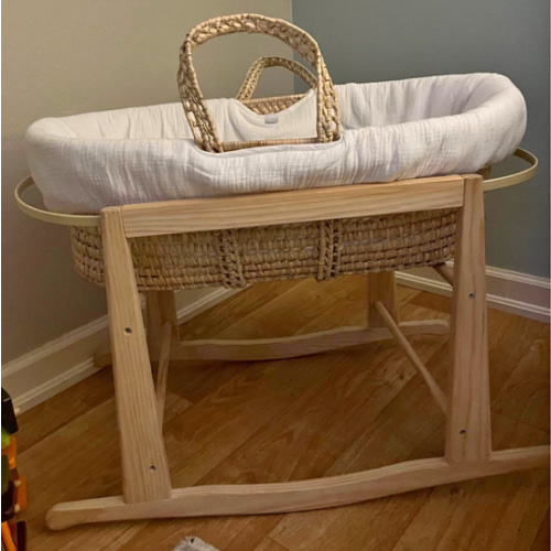 Baby Moses Bassinet with Stand