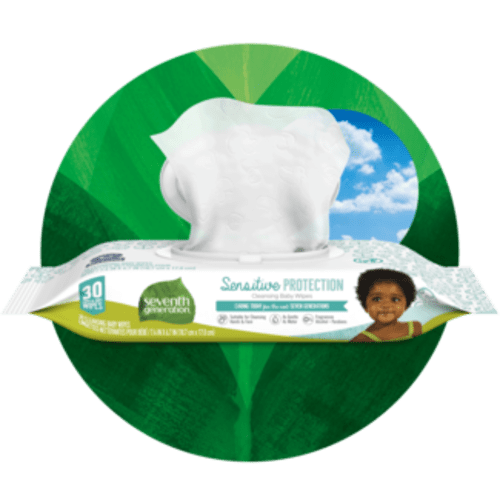 Baby Wipes - Flip Top Dispenser | Seventh Generation