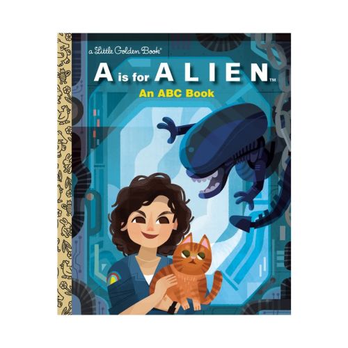 A is for Alien: An ABC Book (20th Century Studios) - (Little Golden Book) by Charles Gould (Hardcover)