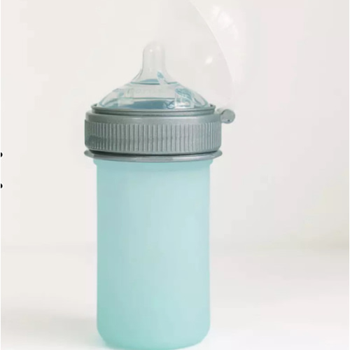 Silicone Baby Bottle | BPA-Free Products | Mason Bottle