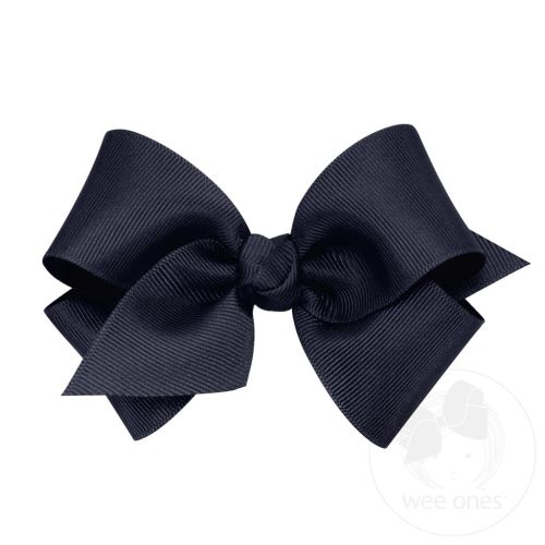 Small Classic Grosgrain Hair Bow (Knot Wrap)
