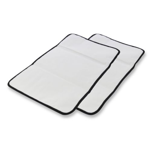 Obersee Baby Changing Mat 2-Pack in Black
