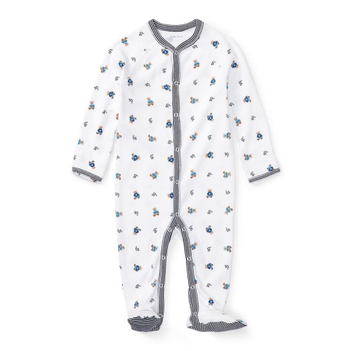 Print Footie, Newborn