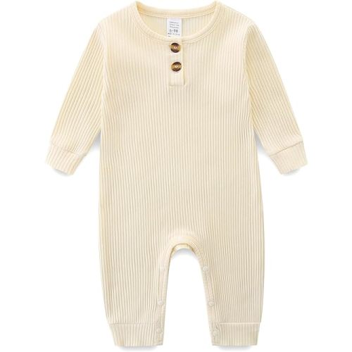 0-3 Months Cream Onsie