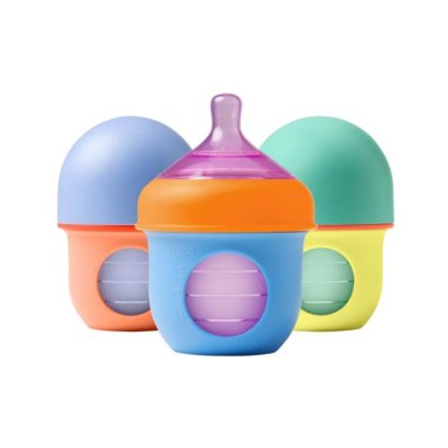 Nursh Pouch Baby Bottles - Color Block - 4 fl oz/3pk