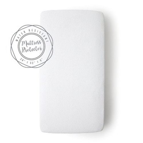 JumpOff Jo Terry Cotton Crib Mattress Protector for Baby Crib