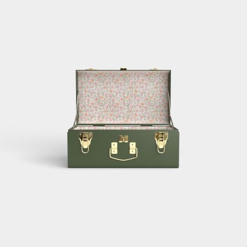 Mini Classic Trunk - Green - Spring In St. Louis / Embroidery
