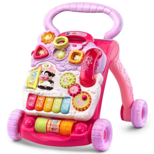 VTech Sit-to-Stand Learning Walker (Frustration Free Packaging), Pink : Amazon.com.mx: Bebé