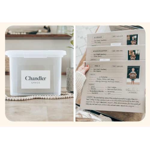 The School Years Memory Kit