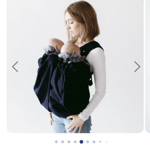 The Weego TWIN Baby Carrier