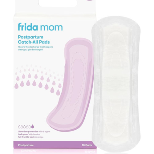 Frida Mom Postpartum Pads, Leak Proof Feminine Care Maxi Pads, 6 Layers of Protection for Maximum Absorbency (18ct)