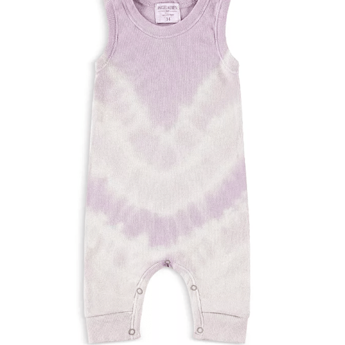 Unisex Dip Dyed Loop Terry Tank Romper - Baby