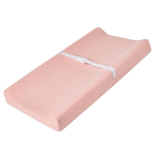 Muslin Changing Pad Cover for Baby Boys Girls, Ultra Soft Breathable Diaper Changing Table Pad Cover, Neutral Fitted Changing Pad Sheets