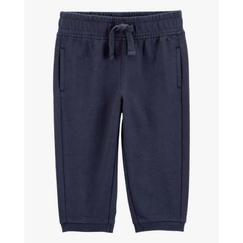 Baby Pull-On French Terry Joggers - Navy - Carter's | Carter's