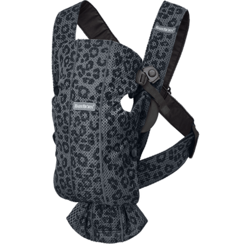 BABYBJÖRN Baby Carrier Mini (Anthracite/Leopard 3D Mesh)