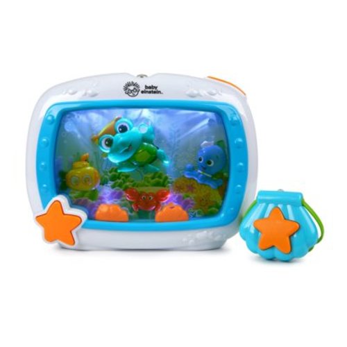 Baby Einstein Sea Dreams Soother Sleep Sound Machine and Lullaby Maker with Remote, Multicolor