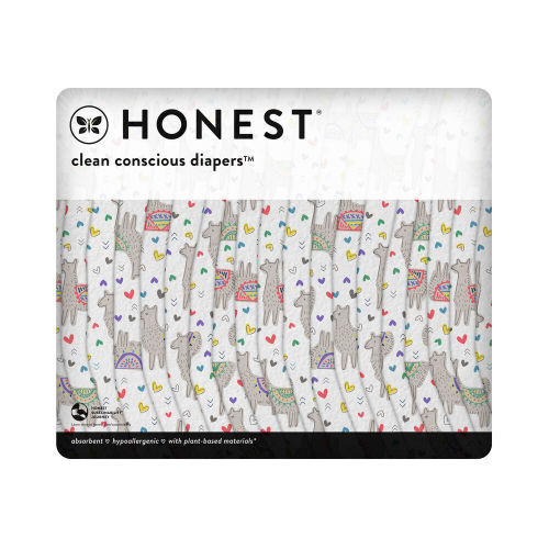 Honest Wetness Indicator Diapers - Plant-Based & Fragrance-Free | Honest