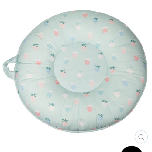 Rosie Berry Strawberry Floor Cushion - Goosewaddle® | Newborn Baby Blankets Toys Teethers Bibs & More