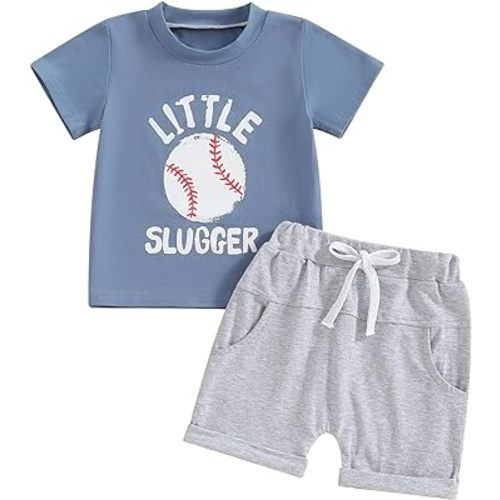Infant Baby Boy Summer Clothes Color Block Short Sleeve T Shirt Stretch Rolled Shorts Cute Newborn Toddler Outfits