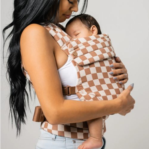 PREORDER-The Monarch Carrier - Mocha Check (estimated to ship by July – Mabē