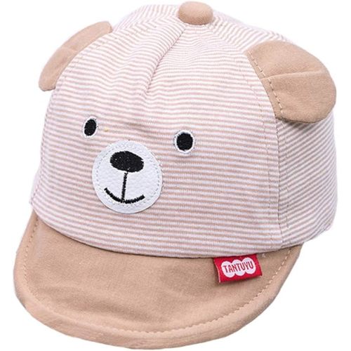 Baby Caps Summer Girl Boys Sun Hat with Ear Spring Summer Newborn Baseball Cap Striped Sunhat