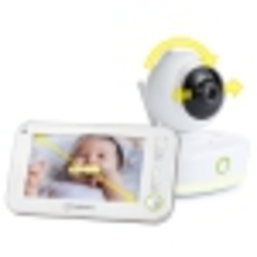 Bebcare Motion - Digital Low EMF Emissions Video Baby Monitor with 4.3" True Color Screen, Temperature, Movement Detection, Night Light, Music Lullabies, Up to 4 Cameras