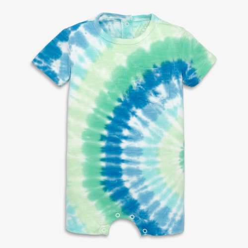 Baby pocket shortie in tie-dye | Primary.com