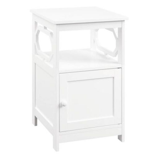Omega End Table with Cabinet - Breighton Home