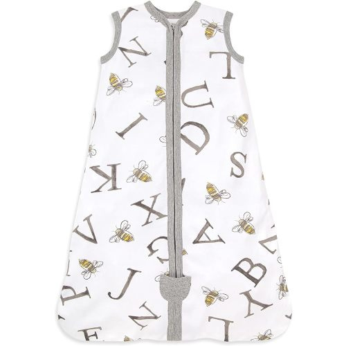 Burt's Bees Baby Beekeeper Infant Wearable Blanket, 100% Organic Cotton Unisex, Girl, Boy Swaddle Transition Sack - Light Weight 0.5 TOG or Medium Weight 1.5 TOG