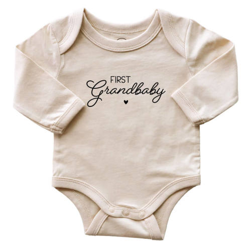 Long Sleeve Graphic Bodysuits | Natural