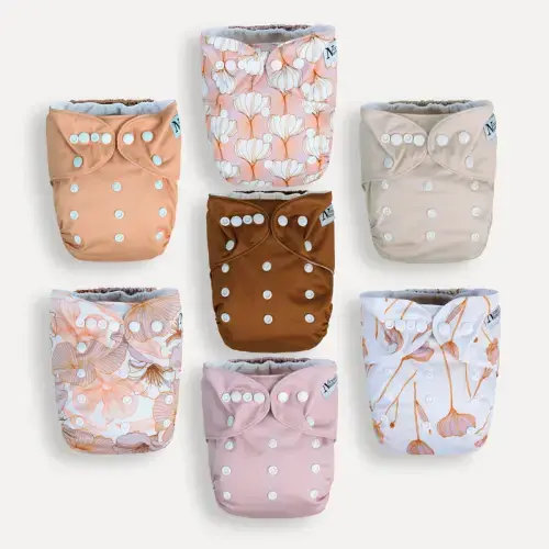 Nora's Nursery Cloth Diapers - Magnolia