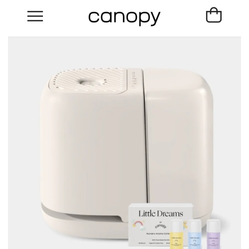 Little Dreams by Canopy | Best Humidifier for Babies - Aroma Diffuser