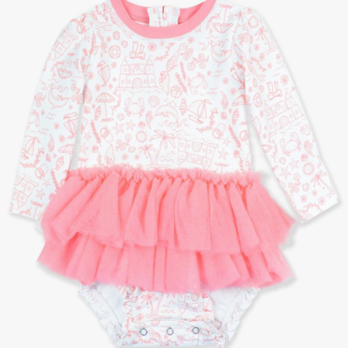 Tulle Skirted Swimsuit 6-12 month