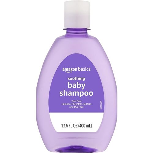 Amazon Basics Baby Shampoo, Lavender & Chamomile Scented, 13.60 Fl Oz (Pack of 1)
