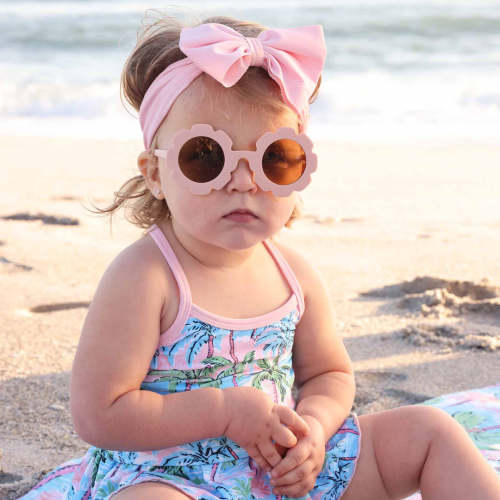 Swim Bow | Pastel Pink