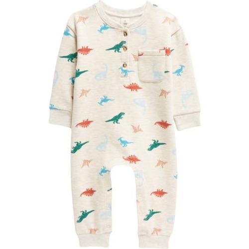Henley Pocket Romper, 3M