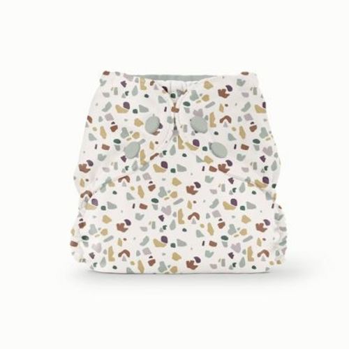 Esembly Cloth Diaper Outer Reusable Diaper Cover & Swim Diaper - Dove - Size 1